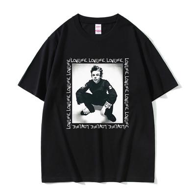 Rocker Yungblud Lowlife Album T Shirts Men Fashion Rock Vintage Short Sleeve Tshirts Casual Oversized Tshirt Streetwear
