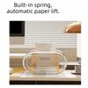 Large-Capacity Cartoon Tissue Box Pull-Out Design Decorative Facial Tissue Holder Interchangeable Expression Funny