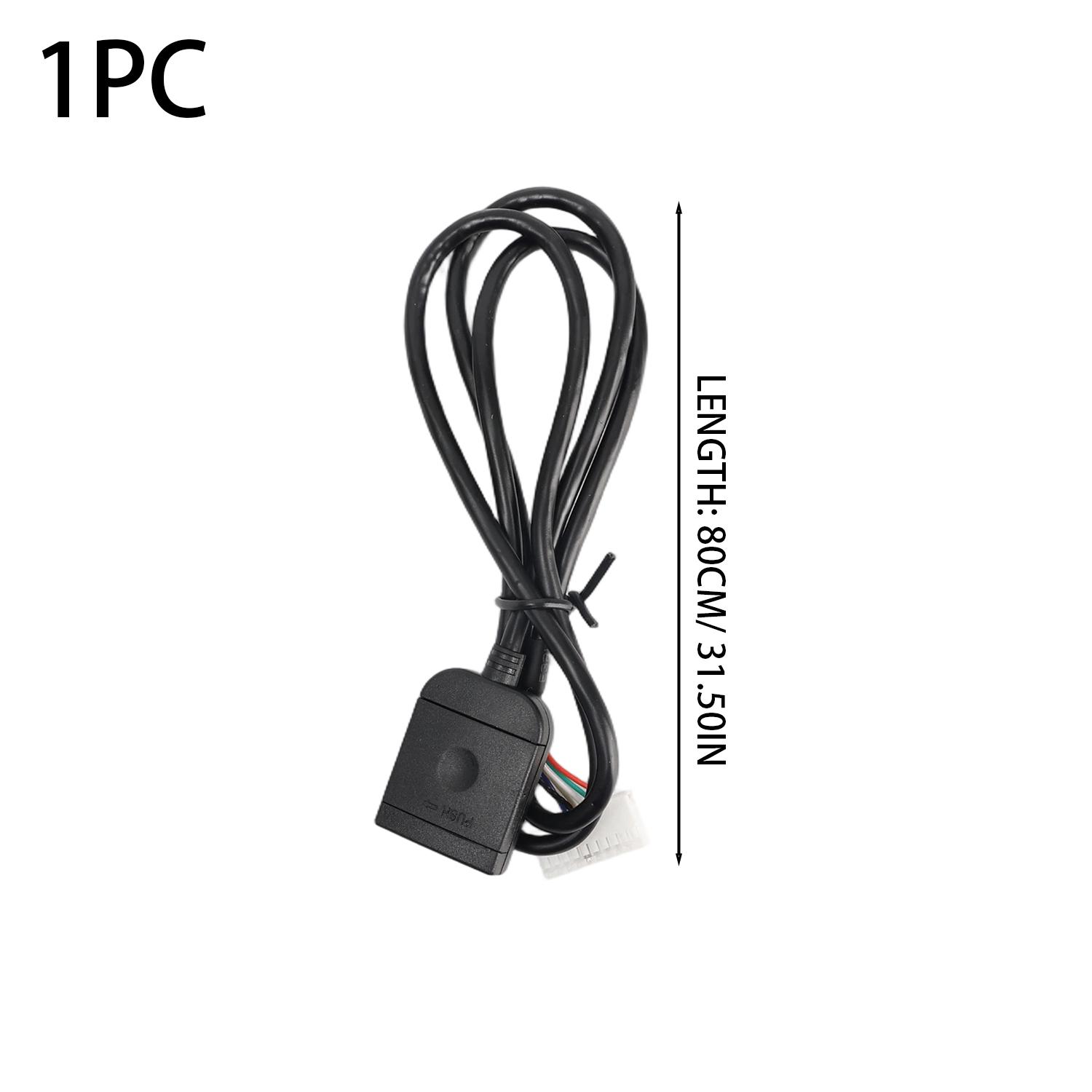

20-Pin Car RCA AUX-IN/OUT Cable with SIM Slot for Android Stereo Radio Head Unit Multimedia Gps 4G 20pin Cable Connector K7A9 чёрный