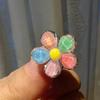 1pcs Shoelace Decorative Clip Children's Bling Glitter Princess Ice Cream Rainbow Shoe Buckle Removable Shoe Charms Decorations