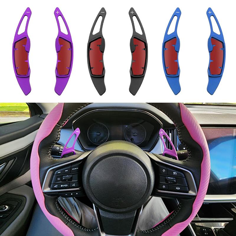 Palette Cambio al Volante Estese Adatte Per Subaru Forester Outback XV BRZ WRX Impreza Crosstrek Legacy Accessori violetto