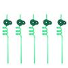 5PCS Spirals Straws Fruit Designs Silicone Drinking Tubes For Juices Smoothie Birthday Party Supplies
