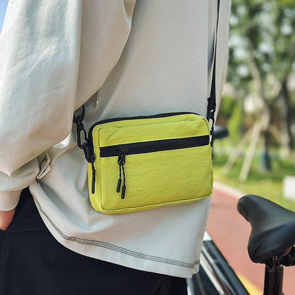 2026 New Niche Crossbody Bag Mini Mobile Phone Bag Daily Travel Cycling Bag Easiest for Match Outdoor Casual Tissue Coin Purse