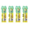 Frog Prince AiYaXing Kids' Soft Bristle Toothbrush (4-Pack)