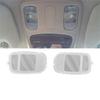 2PCS LH+RH Overhead Console Reading Light Lamp Lens For Dodge Ram 2002-2010