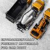 AIUAZA Scale Diecast Engineering Construction Dump Alloy Collectible Model Opening Door Toys per 1/50 Vehicles, Truck, Excavator, Mixer, Cars, Boys'