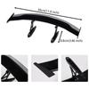 30CM/11.8inch Car Rear Trunk Top Spoiler Wing Mini ABS Aircraft Wing Decor Trims Auto Accessories Universal Exterior Decoration