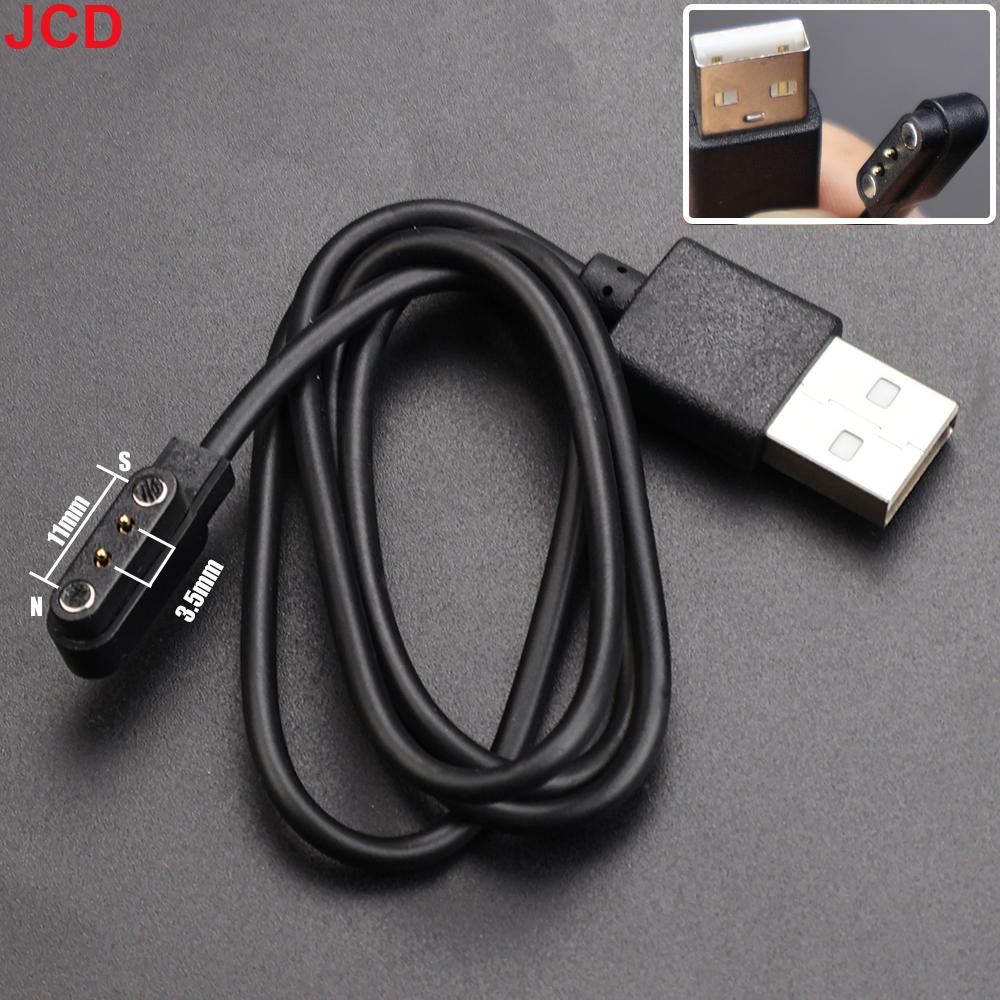 1PC Magnetic Charge Charging Cable For Smart Watch For 2/4Pin 2.5/2.8/3/4/7.62/8/9mm Distances USB Type-C Power Charger Cables