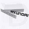 Badge For Hyundai ABS Car Logo Santa Fe Elantra Tucson I20 Ix25 Sonata I30 I10 Ix35 N Line Body Decals Rear Sticker Accessoire RR77