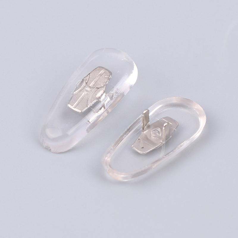 10 Pairs High Quality Silicone Aviator Glasses Eyeglass Sunglasses Nose Pads For Rb Clip-O