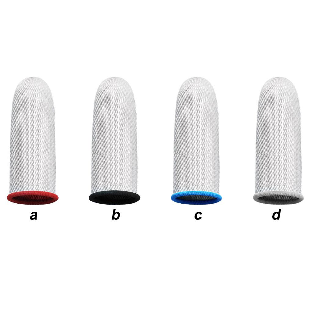 1 Paar rutschfeste wiederverwendbare Handy-Gaming-Fingerspitzenhandschuhe Handy-Spiel Schweißabweisend Kratzfest Ärmel Gaming-Zubehör