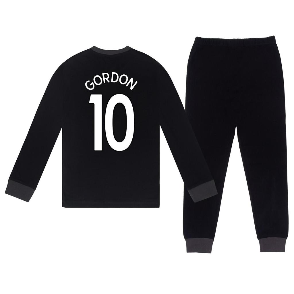 Newcastle United FC Boys Anthony Gordon 10 Long Pyjama Set