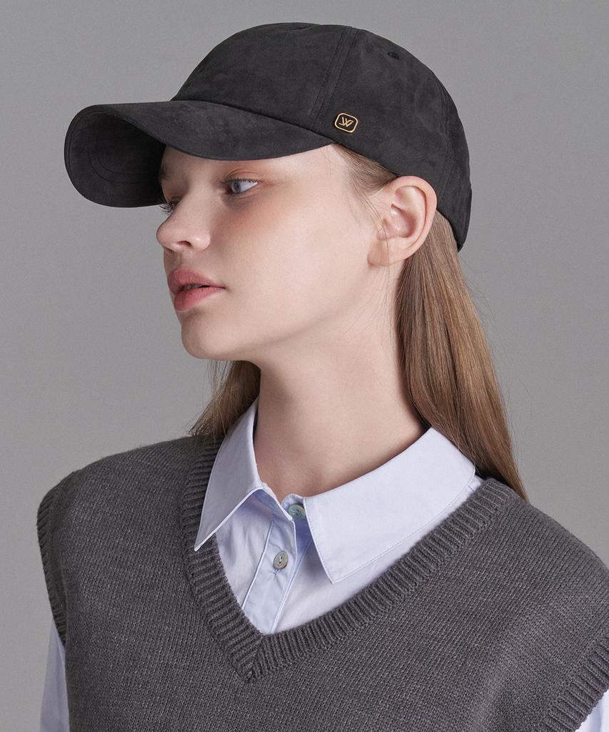 Hwaiteusaenjeu Suede Ball Cap Riska (4 Colors)