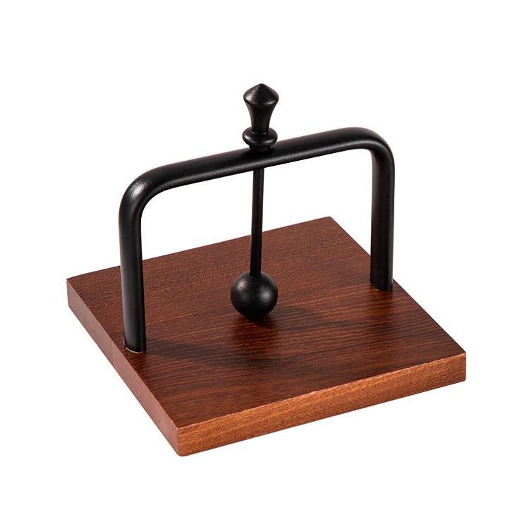 Porta Servilletas y Portapañuelos de Madera Maciza Sapele