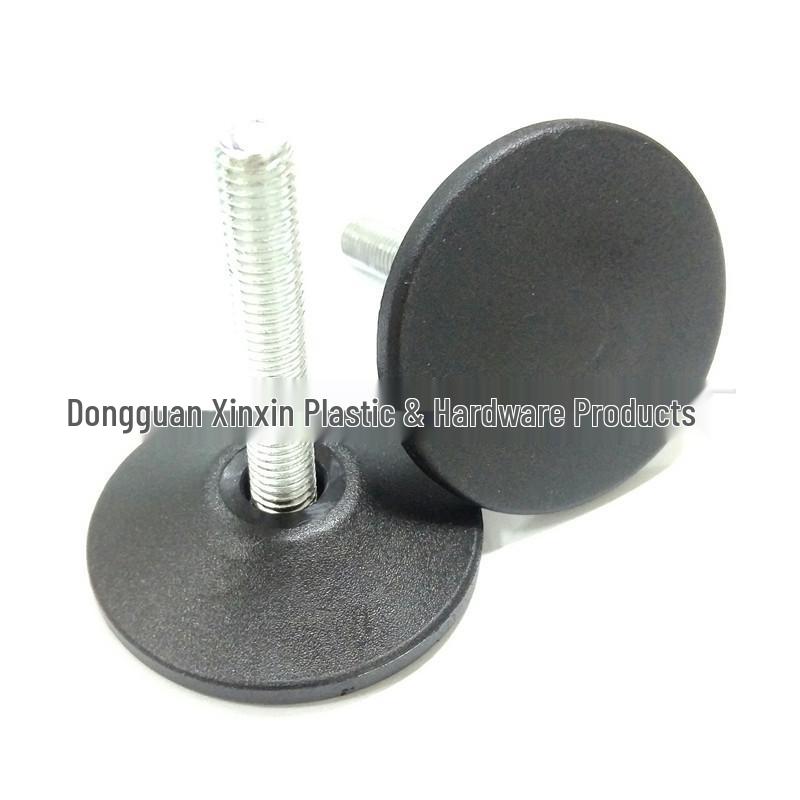 Adjustable Nylon Leveling Foot for Furniture with Plastic Base (Sizes: M6, M8, M10)