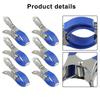 12Pcs Windproof Pool Cover Clips Stainless Steel Hanger Quilt Clip Clothes Pins  Above Ground Pools