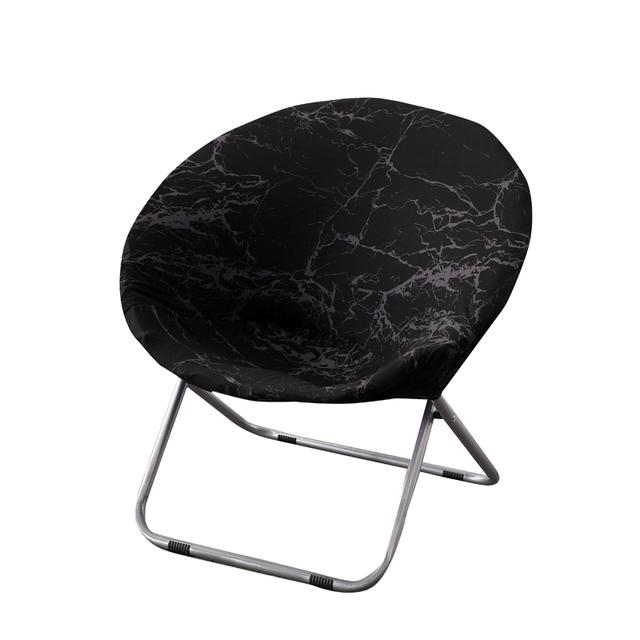 

Жаккардовый чехол на стул Moon, эластичный круглый чехол на стул с блюдцем, моющийся, защитный чехол для отдыха, чехол для жизни, дома, кемпинга, 6 цветов Universal Size