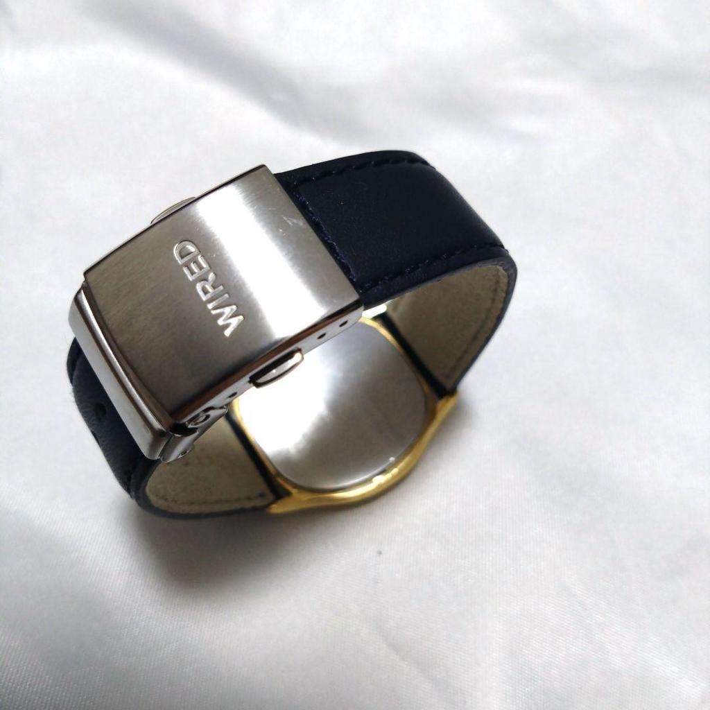 [USED] Extremely rare SEIKO Twin Quartz movement, high performance, gold-plated, 3-hand movement