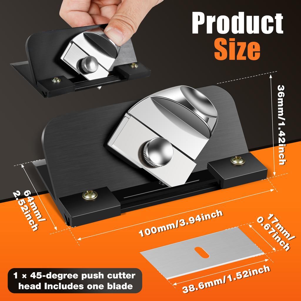 Eckenrunder R4 Eckenstanzer Tragbarer Papier Schneider Klingen für Karten Foto Schneiden DIY Basteln Scrapbooking Werkzeuge