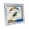 Sea Glass Graduation Frame Decor Class of 2026 Keepsake Gift Sea Glass Wall Art for Home Decoration Bookshelf Office