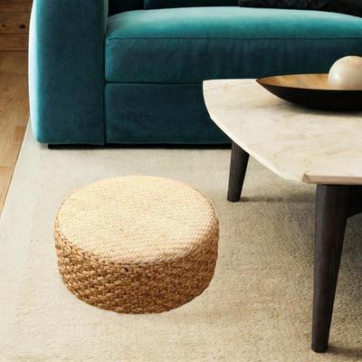 Cojín de Asiento de Ratán Yoga en el Suelo Decorativo Tejido Meditación