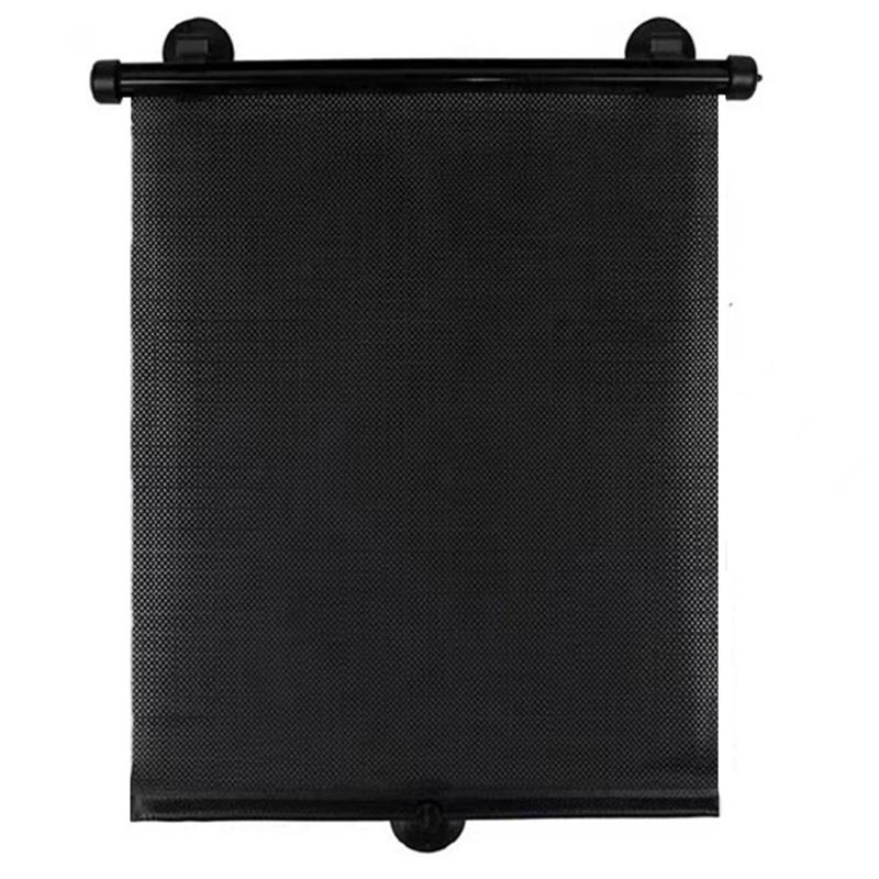 2 Pack Retractable Side Window Sun Shade Car Curtain Car Window Roller Shades for Baby in Car Effectively Block Sunlight