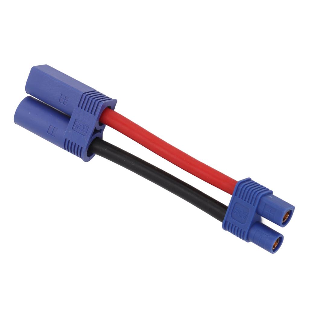 EC5 to EC3 Cable Approx 3.5in Long 12AWG Safe Soft Silicone Corrosion Resistant Sturdy Durable Female EC3 Adapter Cable