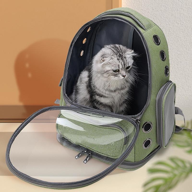 Cat Bag Space Capsule Backpack Portable Large Capacity Breathable Pet Bag Cat Backpack