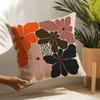 Decorative Botanical Print Pillow Case Home Living Room Decoration Linen Pillow Cases Cushion Cover