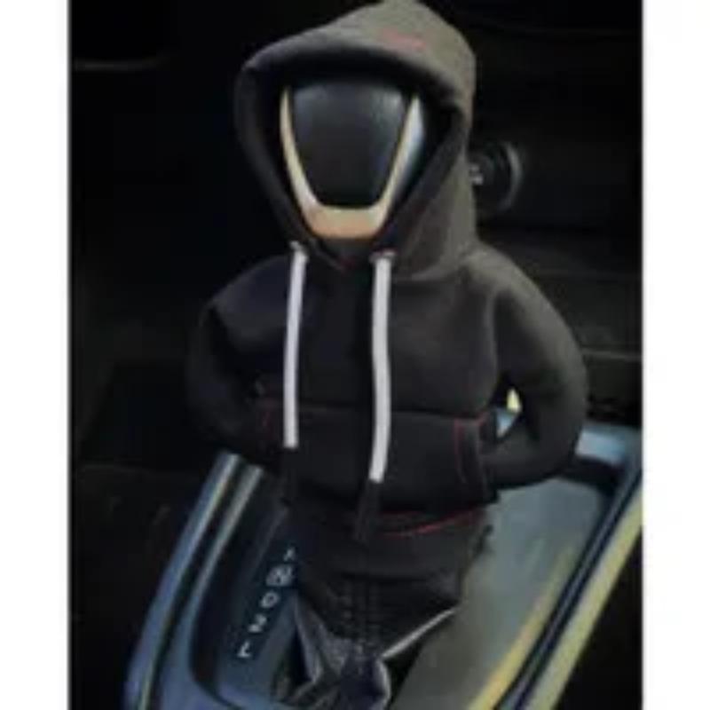1PC mikina s kapucí kryt řazení do auta Módní kryt řazení s kapucí do auta kryt knoflíku řazení ruční rukojeť mikina pro změnu páky
