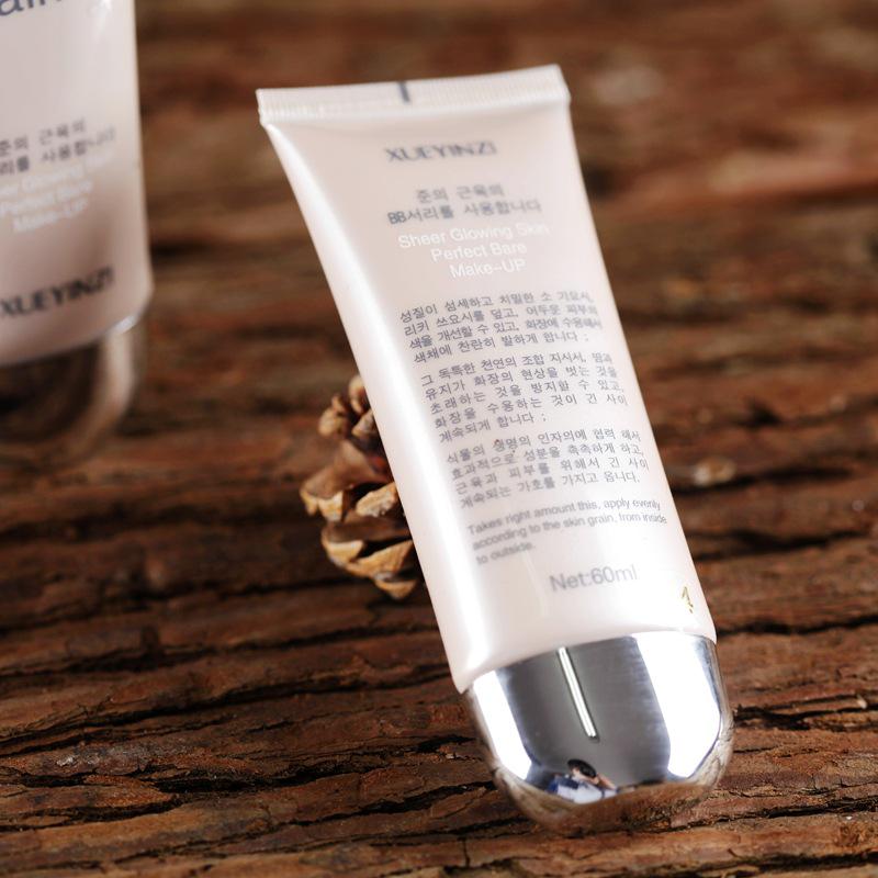Xueyingzi Xueyan Pure White BB Cream: Oil-Control, Moisturizing, Long-Lasting, Strong Concealer, 60ml