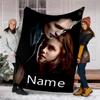 Personalized Custom Name Blanket - The Twilight Saga Print Design,Blanket for Sofa,Bed,Travel,Camping - Soft and Warm, Great Gift
