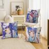 Hololive Amamiya Kokoro Anime Jeu Oreiller Cadeau Décoration Maison Bureau Oreiller Chambre Canapé Voiture Housse de CoussinHousse d'Oreiller
