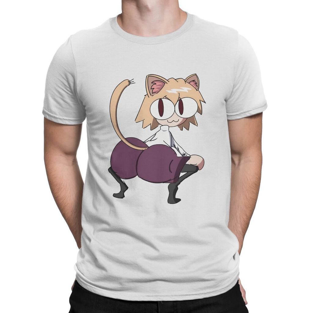 Sey Mens T Shirt Neco Arc NECOARC Cat Novelty Tees Short Sleeve Round Neck TShirt 100 Cotton Printed Clothes