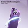 Plating Mesh Cooling Heat Dissipation Case for iPhone 15 14 13 12 11 15 Pro Max 14 Plus Ultra Thin Breathable Hard Cover