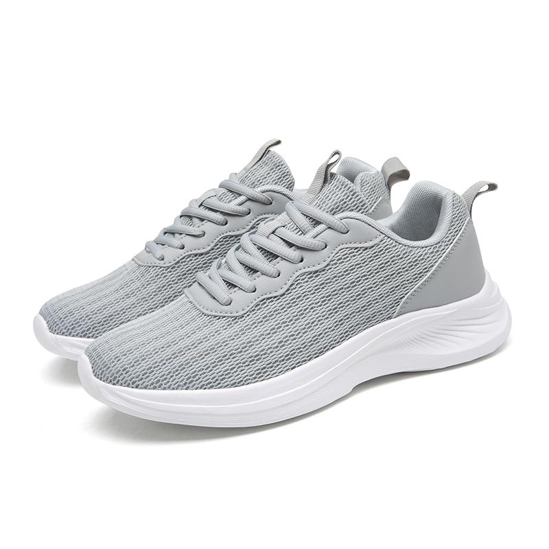 

Men s Shoes Fashion Sports Shoes Summer New Brand 2024 New Platform Mesh Life Vulcanized Casual Shoes Running Shoes Men 44 сірий колір