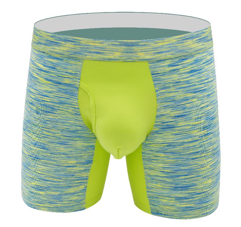 Herren Modal Boxer Briefs im europäischen Schnitt mit lockerem Sitz und abriebfestem Bund Extra Large grün