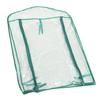 Växthusersättningsskydd Transparent PVC 69x49x92cm Mini Växtskydd för 2 Våningshyllor