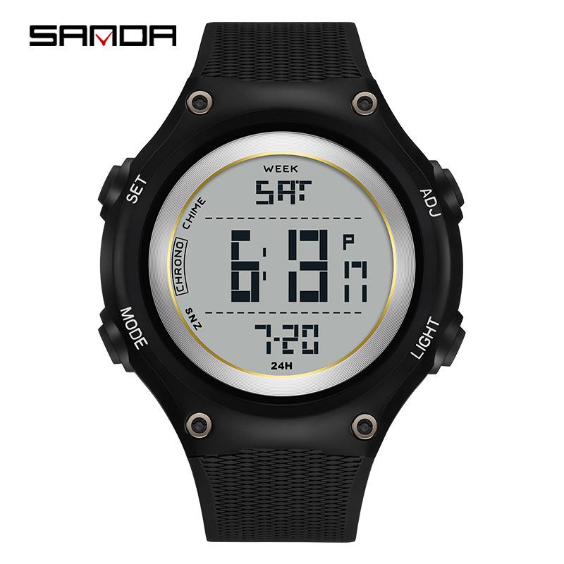 Sanda Korean Style Multifunctional Luminous Waterproof Student Watch
