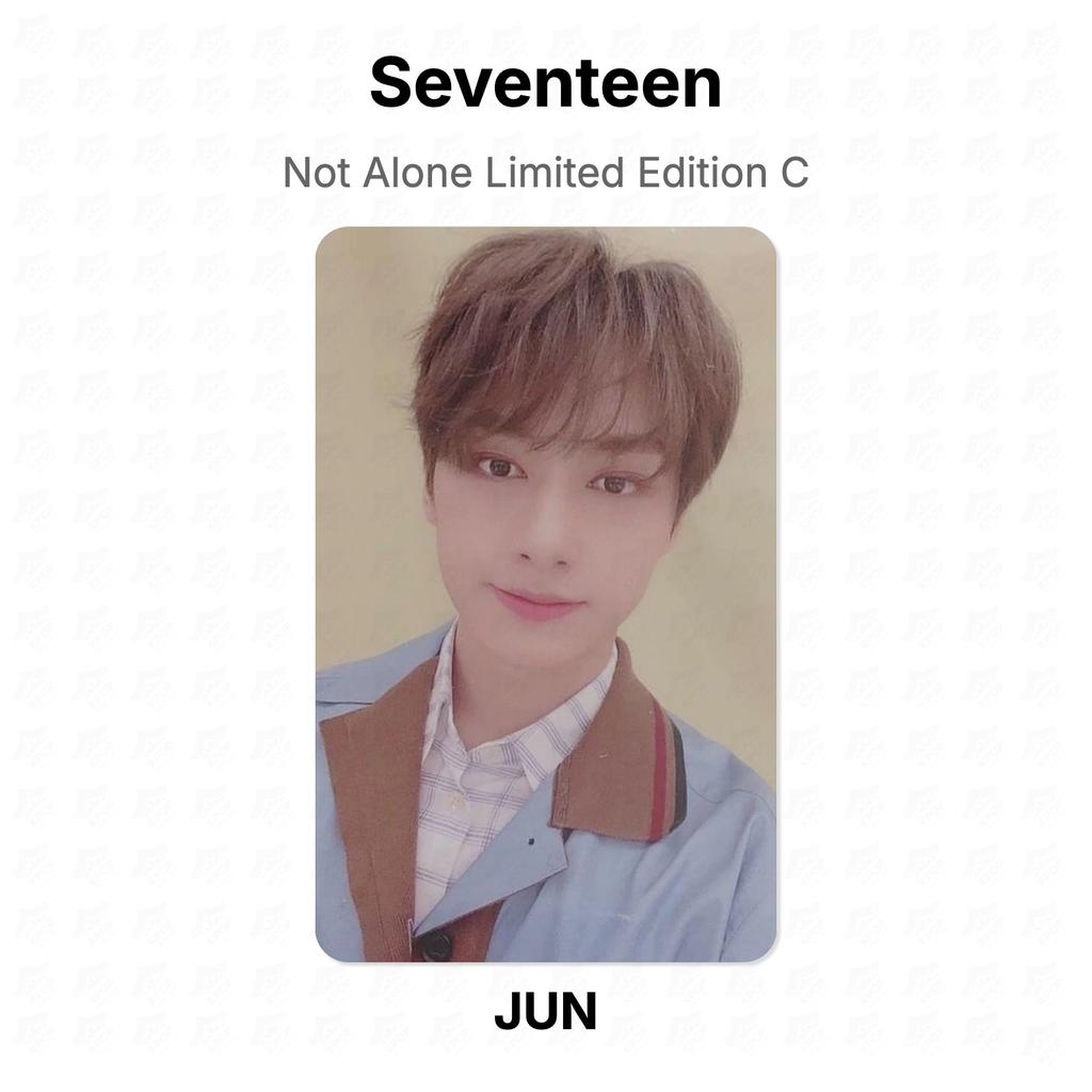 Seventeen Not Alone Limited Edition C Official Photocard
