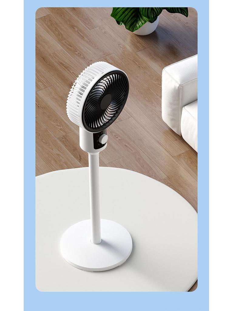 Silent Dual-Use Electric Fan for Home - Table & Floor Model