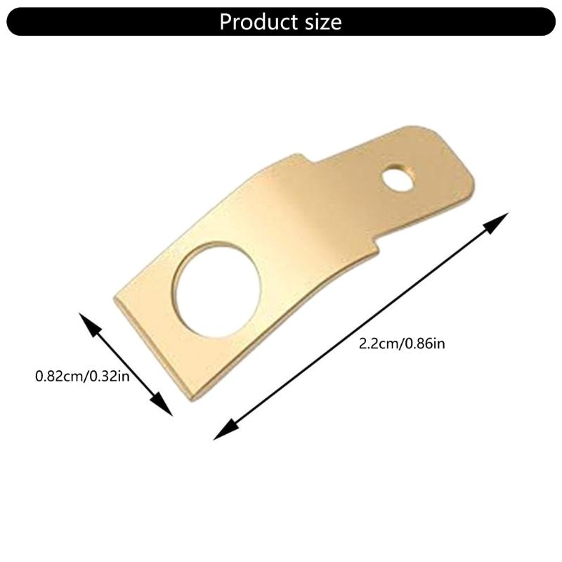 100Pieces Without Insulated Male To Male Electrical Adapters With High Conductives Brass for Electronics and Solar