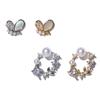 3D Nail Art Charms Zircon Nail Rhinestones Nail Gems Alloy Butterfly-Nail Crystals Diamonds for DIY Nail Art Decoration
