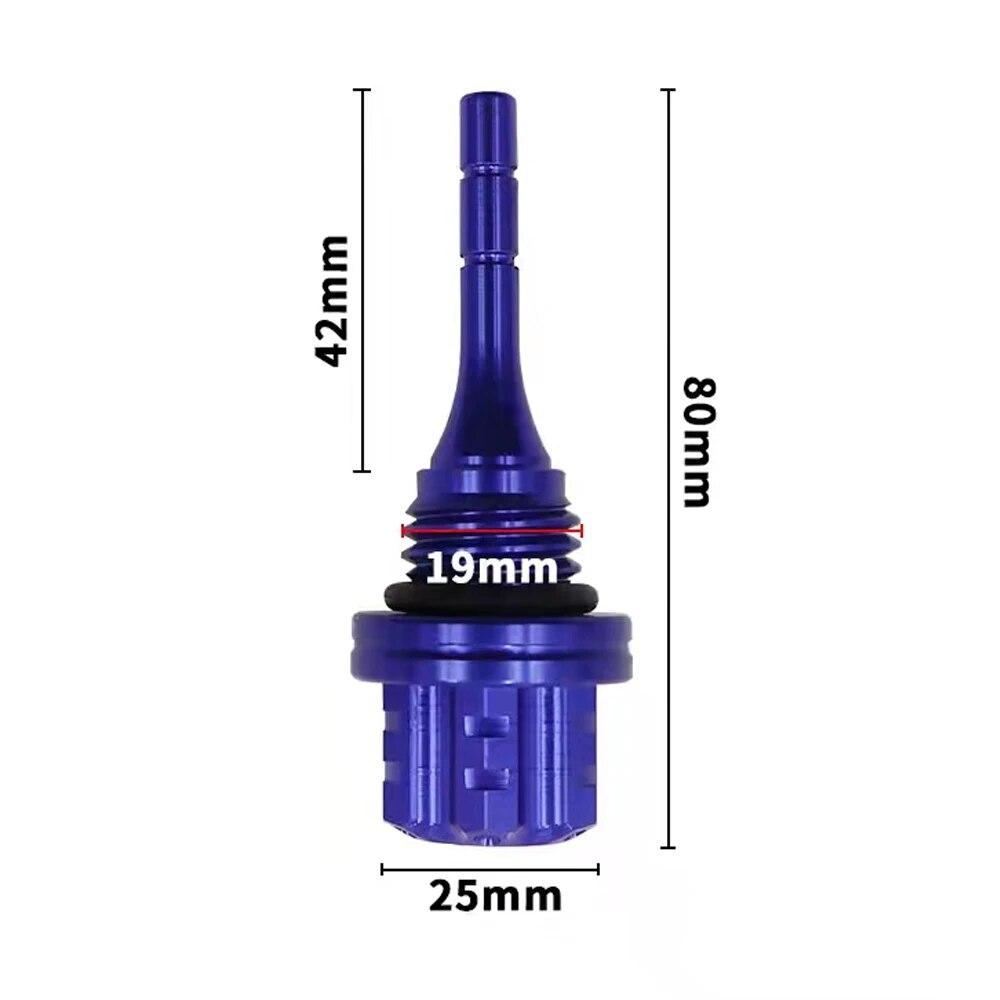 Pro Honda CBR954RR CBR929RR CBR500R CBR400R CBR250R /RR Motocykl Zátka měrky vypouštění oleje Hloubka paliva Tyčička hladiny motorového oleje