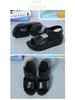 2025 Summer Women's Genuine Leather Platform Sandals - Fashionable Thick Sole Casual Shoes for Students