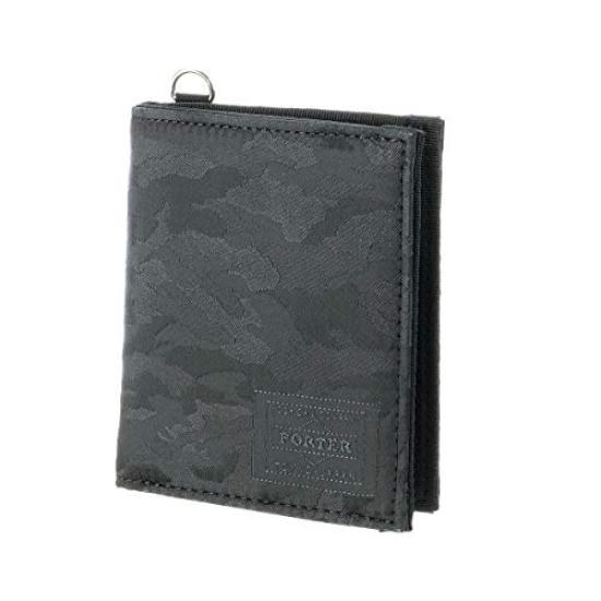 

[Porter] Bifold Wallet Folding Wallet GHILLIE 886-16143 1. Woodland Camo Black