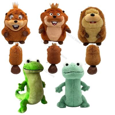 2026 Anime Hoppers Pluche Schattige Koning Georges Tom Hagedis Pluche Zacht Knuffeldier Bever Pluche Poppen Speelgoed Verjaardagscadeau Voor Kind