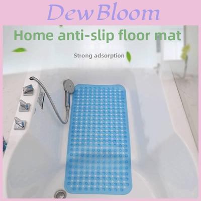 Pvc Shower Mat With Suction Cups For Bathroom Antislip Safety Nonslip Design