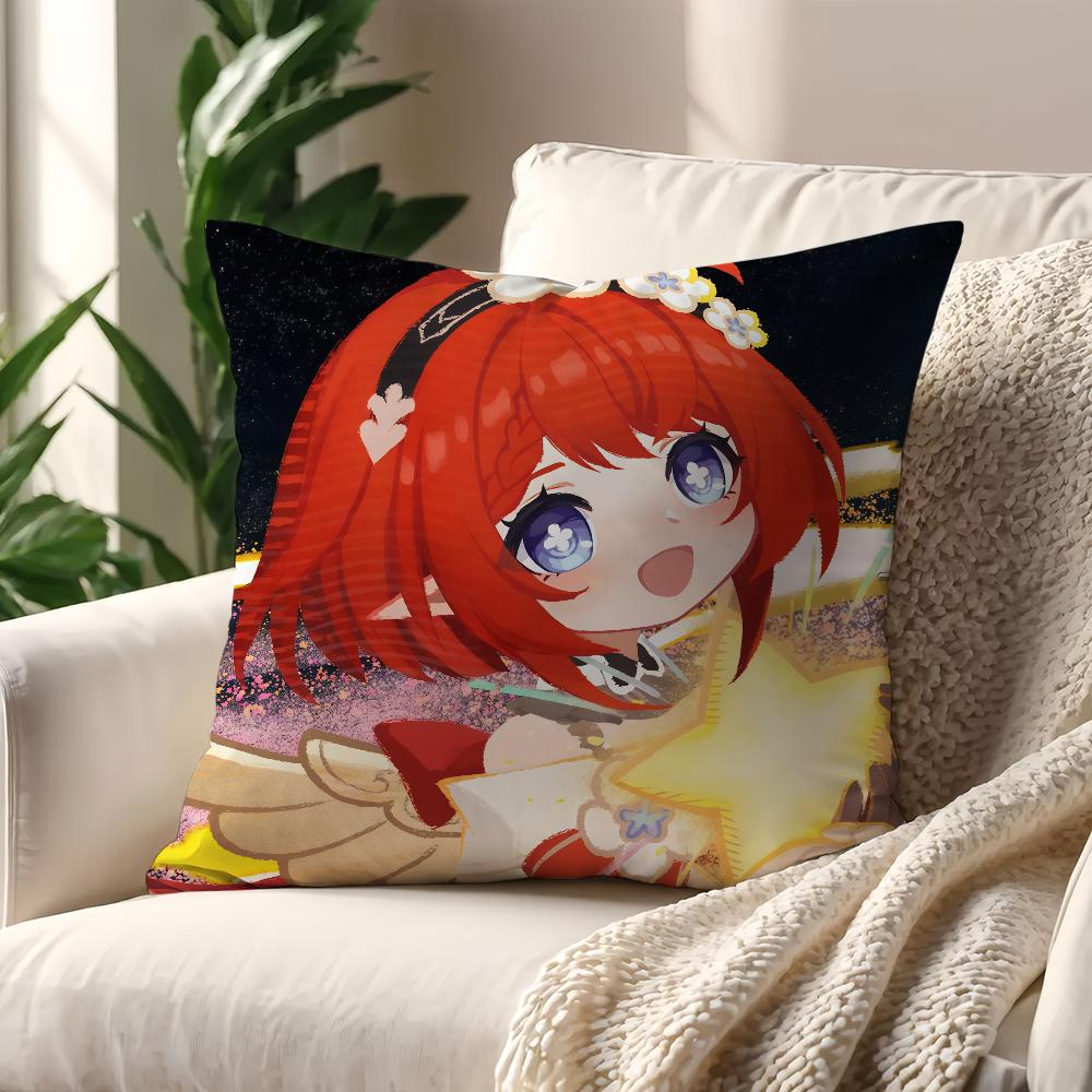 Game Tribbie Honkai Star Rail cushion cover Pillow Cover Decoration Room Home Sofa living Office Car Nordic Simplicity