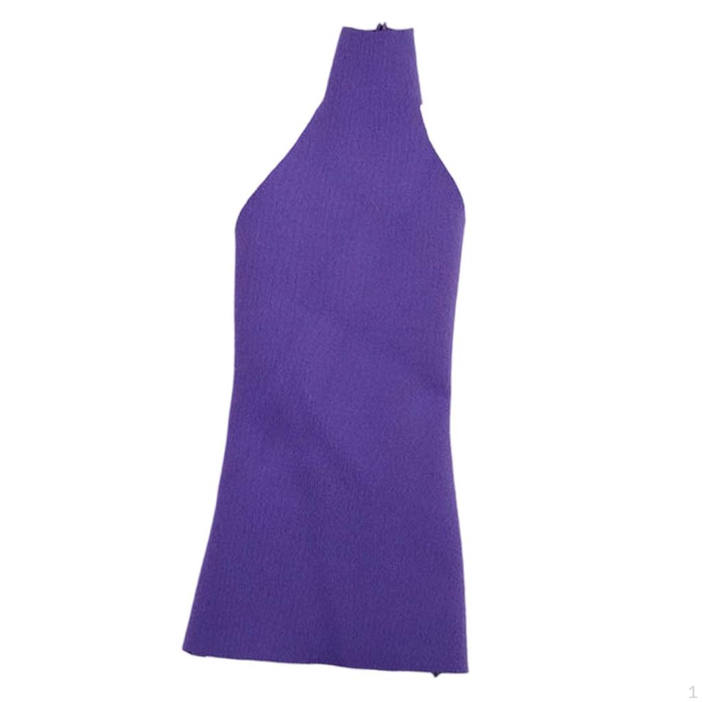 1/6 Bodycon Dress Elegant Cosplay Sleeveless Party for 12 Inch Figures Accessories